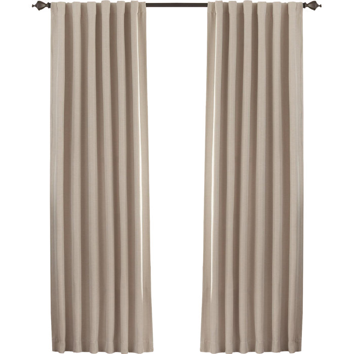 Eclipse Curtains Fresno Polyester Blackout Curtain Panel & Reviews